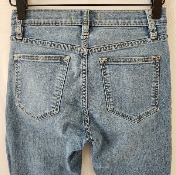Free People High-Rise Skinny Jeans, size 24 - Picture 5 of 8